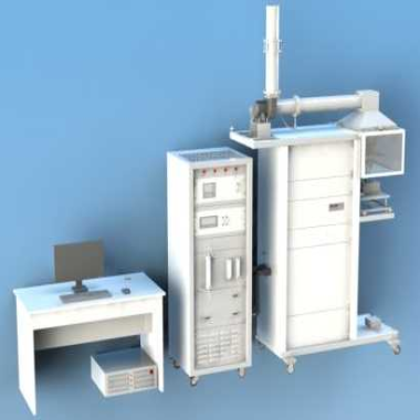 Building material combustion calorific value calorimeter