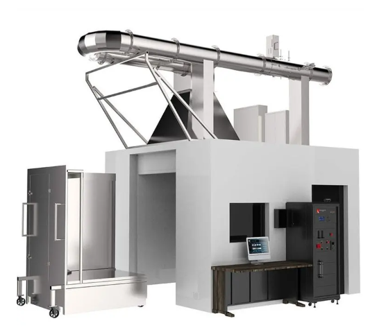 Monomer combustion test device building materials